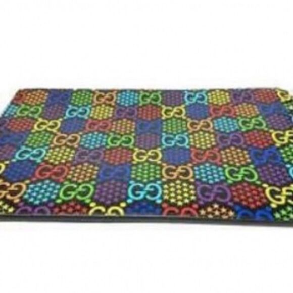 Brand new box &dustbag GUCCI Supreme Monogram Psychedelic zip wristlet / clutch - Picture 3 of 8